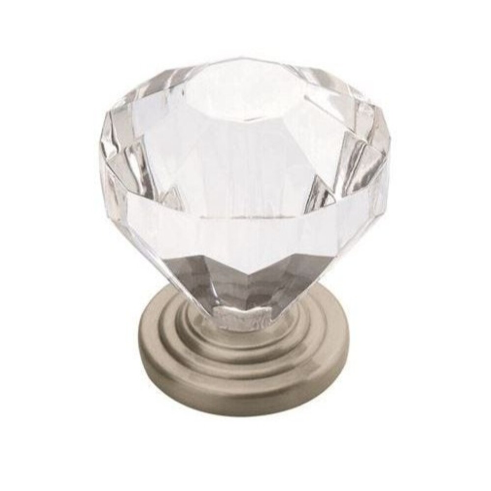 Amerock 5PK14303G10 Traditional Classics Cabinet Knobs 1-1/4 Satin Nickel 5-Pack